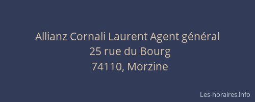 Allianz Cornali Laurent Agent g&eacute;n&eacute;ral