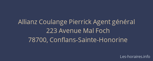 Allianz Coulange Pierrick Agent général