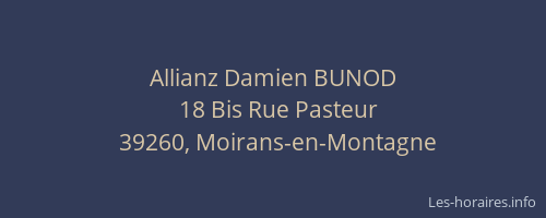 Allianz Damien BUNOD
