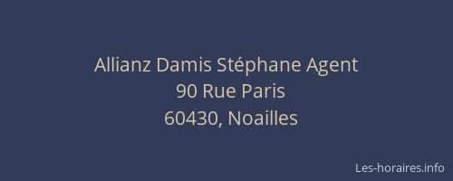 Allianz Damis Stéphane Agent