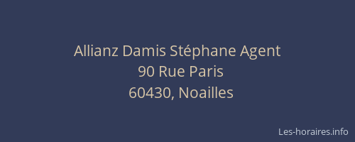 Allianz Damis St&eacute;phane Agent