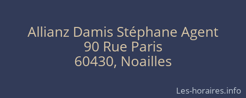 Allianz Damis Stéphane Agent