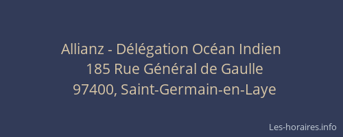 Allianz - D&eacute;l&eacute;gation Oc&eacute;an Indien