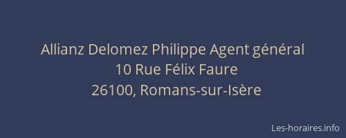 Allianz Delomez Philippe Agent général