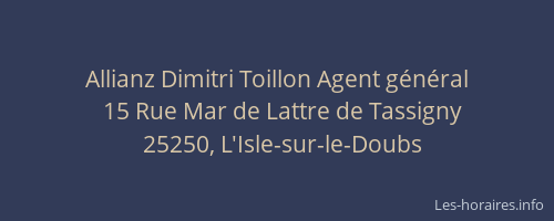 Allianz Dimitri Toillon Agent général