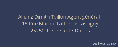 Allianz Dimitri Toillon Agent g&eacute;n&eacute;ral