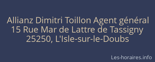 Allianz Dimitri Toillon Agent général