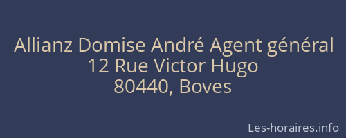 Allianz Domise André Agent général