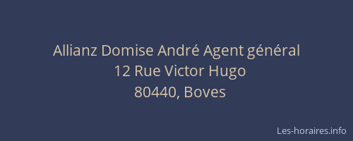 Allianz Domise Andr&eacute; Agent g&eacute;n&eacute;ral