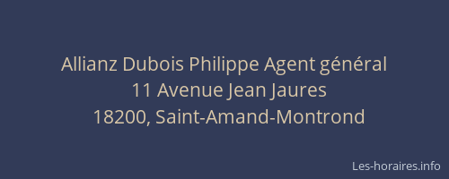 Allianz Dubois Philippe Agent général