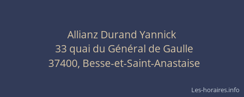 Allianz Durand Yannick
