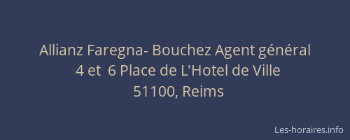 Allianz Faregna- Bouchez Agent général