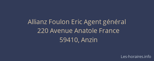 Allianz Foulon Eric Agent général