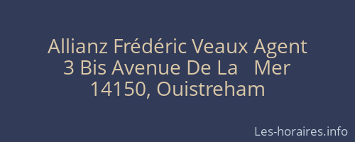 Allianz Frédéric Veaux Agent