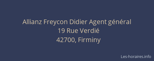 Allianz Freycon Didier Agent général