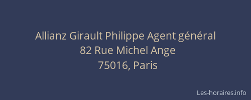 Allianz Girault Philippe Agent général