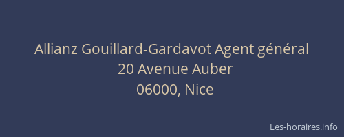Allianz Gouillard-Gardavot Agent général