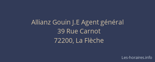 Allianz Gouin J.E Agent général