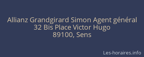 Allianz Grandgirard Simon Agent général
