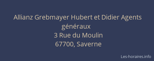 Allianz Grebmayer Hubert et Didier Agents généraux