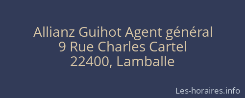 Allianz Guihot Agent général