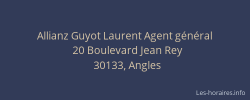 Allianz Guyot Laurent Agent général