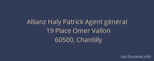 Allianz Haly Patrick Agent général