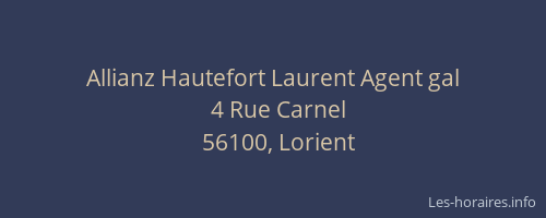 Allianz Hautefort Laurent Agent gal