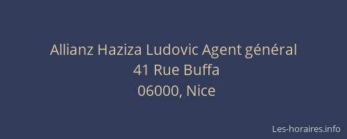 Allianz Haziza Ludovic Agent général