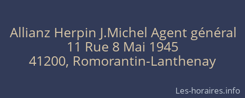 Allianz Herpin J.Michel Agent général