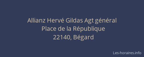 Allianz Hervé Gildas Agt général