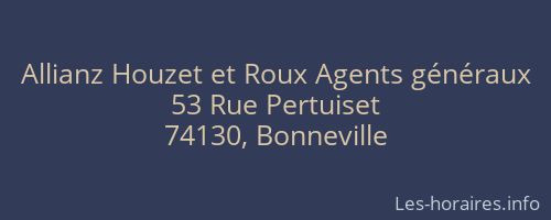Allianz Houzet et Roux Agents généraux