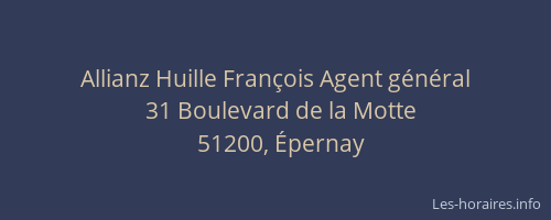 Allianz Huille François Agent général