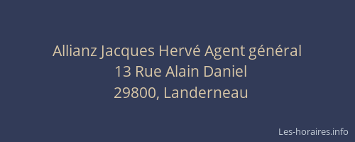Allianz Jacques Hervé Agent général