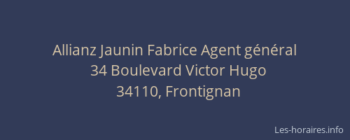 Allianz Jaunin Fabrice Agent général