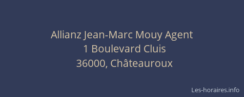 Allianz Jean-Marc Mouy Agent