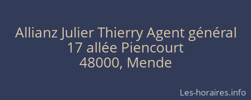 Allianz Julier Thierry Agent général