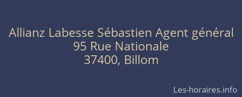 Allianz Labesse Sébastien Agent général