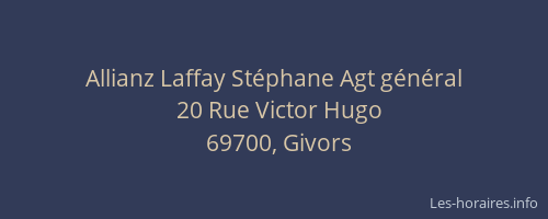 Allianz Laffay Stéphane Agt général