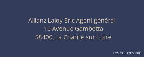 Allianz Laloy Eric Agent général
