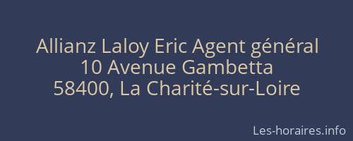 Allianz Laloy Eric Agent général
