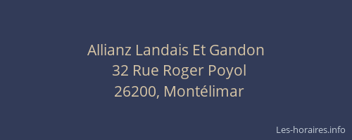 Allianz Landais Et Gandon