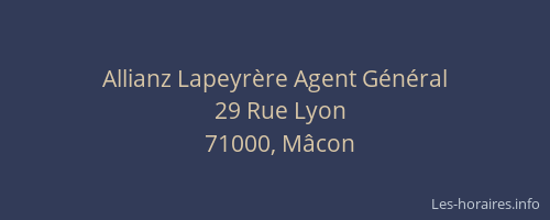 Allianz Lapeyrère Agent Général