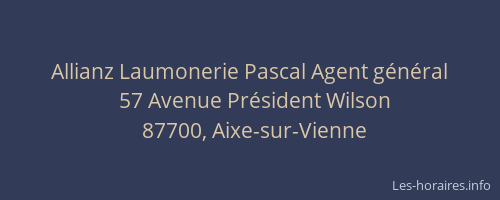 Allianz Laumonerie Pascal Agent général