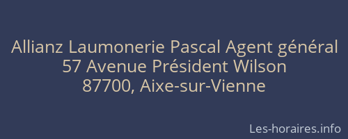 Allianz Laumonerie Pascal Agent général