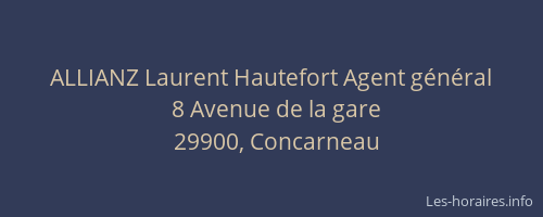 ALLIANZ Laurent Hautefort Agent général