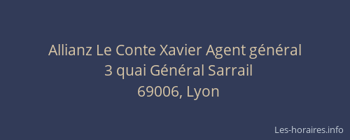 Allianz Le Conte Xavier Agent général