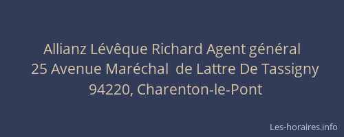 Allianz Lévêque Richard Agent général