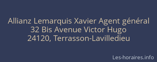 Allianz Lemarquis Xavier Agent général