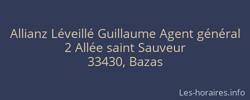 Allianz Léveillé Guillaume Agent général